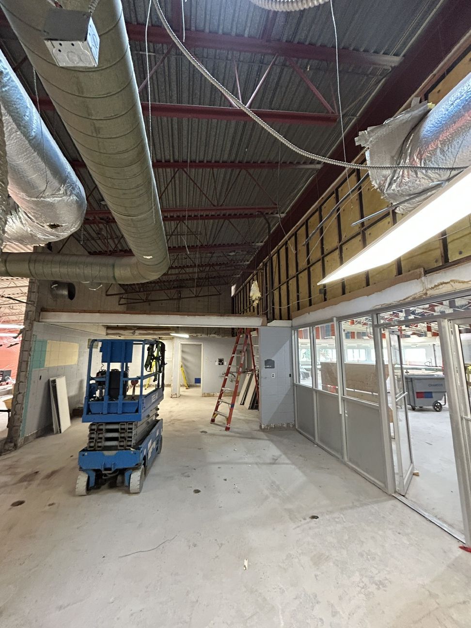 Front Desk & Staff Area